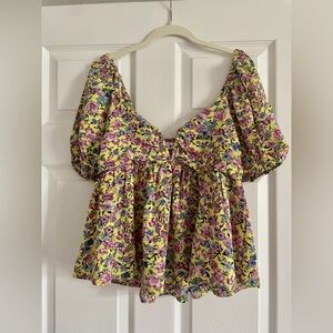 Buddy Love Floral Blouse